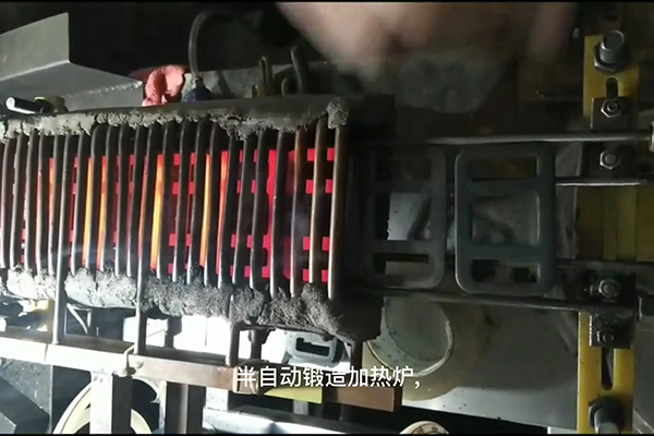 超音頻感應(yīng)加熱設(shè)備，半自動(dòng)鍛造加熱爐